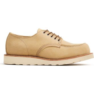 Red Wing Shoes Shop Moc Oxford Roughout Leather Shoe in Hawthorne Abilene at Nordstrom, Size 10.5