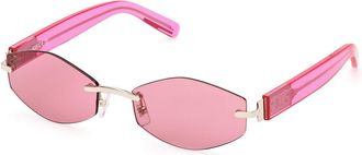 GCDS GD0040 32S Mens Sunglasses Gold Size 56