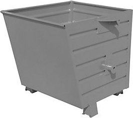 Bauer Volquete Apilable Capacidad 0,55 M&sup3; Gris Rat&oacute;n Ral 7005