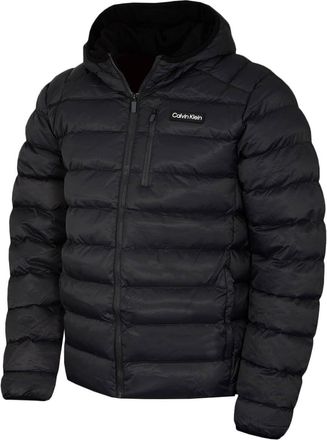Calvin Klein Mens San Gabriel Woven Jacket - Charcoal/Black Luxe - XXXL