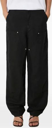 Carhartt Work in Progress Pantaloni con inserti a contrasto - Nero
