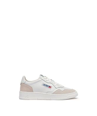 Autry Medalist Low Woman Leat/suede