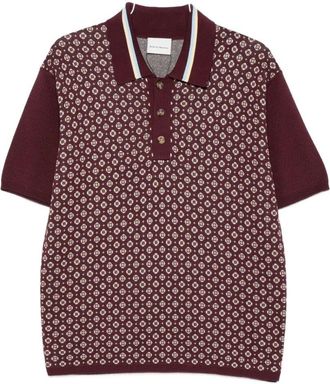 Dr&ocirc;le de Monsieur Jacquard Cravate Polo Shirt