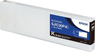 Epson Sjic30p(k): Ink Cartridge For Colorworks C7500g (black)