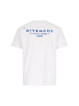 Givenchy Mens T-Shirts And Polos White Cotton