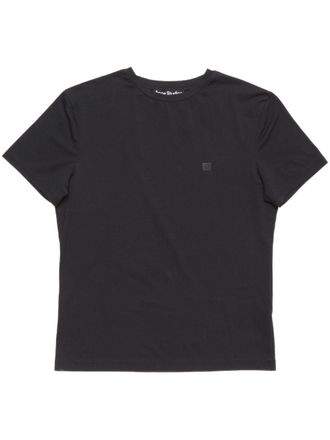 Acne Studios appliqu&eacute; T-shirt - unisex - Cotton - S - Black