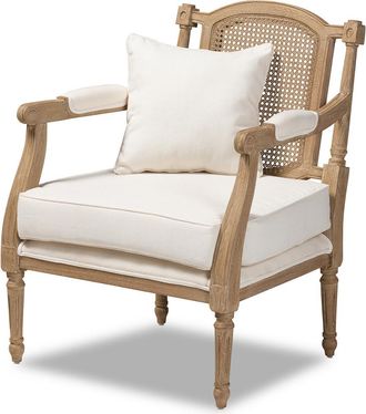 Baxton Studio Dnu Baxton Studio Clemence Armchair