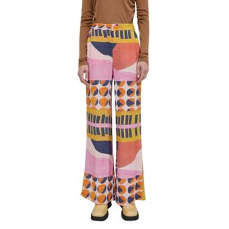 BA&SH Mallory Wide Trousers - Trousers - Mujer - Multicolor - S