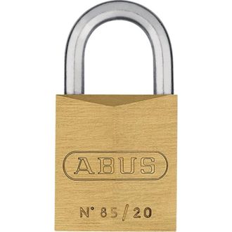 ABUS Candado Cil&iacute;ndrico 85/20 Gl Cuerpo De La Cerradura Ancho 21 Mm Ms Gl.0393