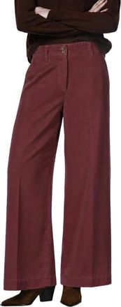 Mason's New York Wide Elax - Trousers - Mujer - Rojo - 2XS