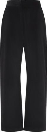 STUDIO NICHOLSON Black Relaxed Flat Front Pants