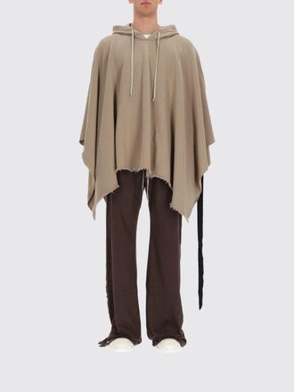 Rick Owens Mantella in cotone con cappuccio Rick Owens Drkshdw