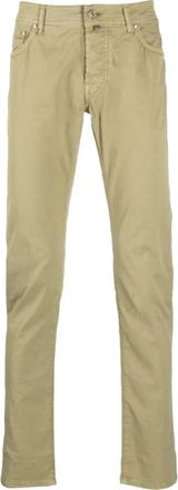 Jacob Cohen Jeans-stijl Chinos - Heren - Chinos - Groen - W31 - Katoen - Broeken