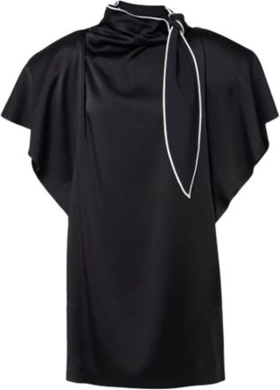Stella McCartney Strikk Top - Dames - Blouses - Zwart - S - Overhemden