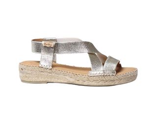 Toni Pons Womens Espadrille Sandal In Platinum