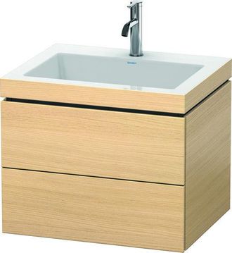 Duravit Duravit - Lavabo Para Muebles L-cube C-bonded Con Base, Colgante