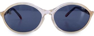 Saint Laurent Pre-owned Womens Vintage Plastic Sunglasses - Beige - One Size