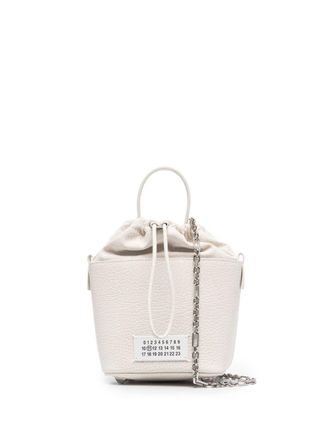 Maison Margiela small 5AC bucket bag - Neutrals