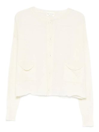 Maryya pocket button-fastening cardigan - women - Merino - S - White