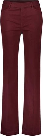 Gardeur Zilla Broek - Dames - Broeken - Rood - Maat: S Katoen