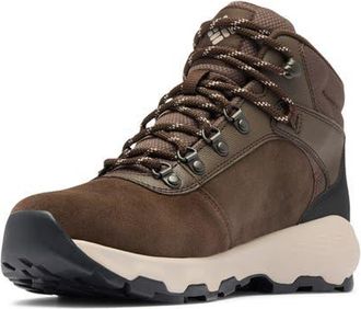 Columbia Newton Wander Waterproof Hiking Boot in Cordovan/Soft Taupe at Nordstrom, Size 7.5