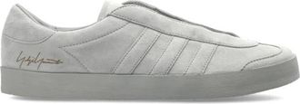 Yohji Yamamoto Gazelle Sneakers - Dames - Sneakers - Grijs - 38 1/2 EU - Leer - Schoenen
