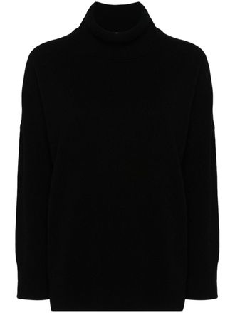 Max & Moi Praire roll-neck jumper - women - Cashmere - M - Black