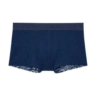 HOM Free Cut Lace Trunk in Navy at Nordstrom, Size Xx-Large
