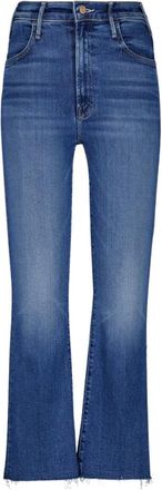 Mother Dames, Jeans, Blauw, Maat: W28 Katoen