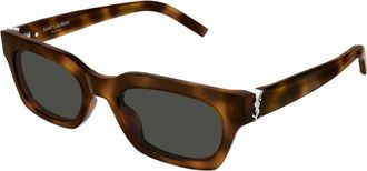 Saint Laurent M175 Zonnebril - Dames - Zonnebrillen - Bruin - 52 MM - Accessoires