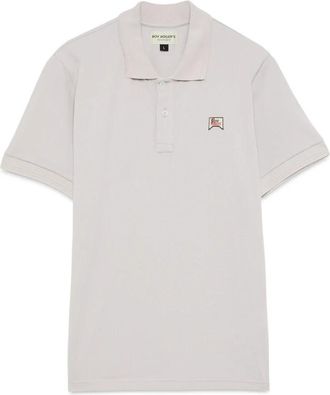 Roy Rogers Polo in piquet di cotone - Heren - Polos - Grijs - M - Katoen - Tops