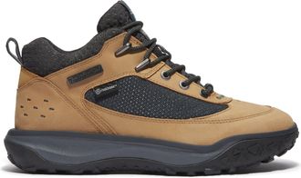Timberland Mens Timbercush Motion 7 Mid-Lace Up Waterproof Trainer in Brown Leather - Size UK 10