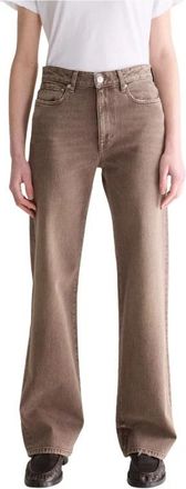 Bellerose Kia Jeans - Dames - Loose Fit Jeans - Bruin - W25 - Katoen - Jeans