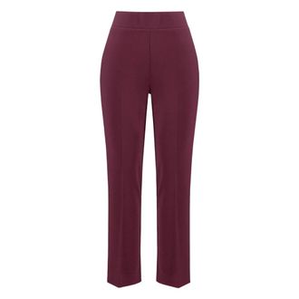 Joseph Ribkoff Dames, Broeken, Rood, Maat: 2XL