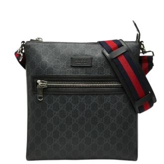 Gucci Pre-owned Schoudertas - Heren - Vintage Schoudertas - Zwart - ONE Size - Vintage