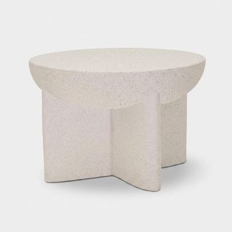 Les Tendances Mesa De Centro Redonda Para Interior Y Exterior En Mgo History