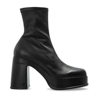 Jimmy Choo London Heeled Boots, female, Black, Size: 9 1/2 US Hadi Ankle Boot 100