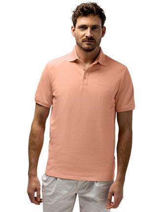 State of Art Polo oranje State of art korte mouw normale fit