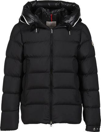 Moncler Giacca trapuntata con cappuccio - Nero