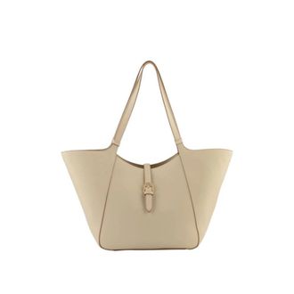 Pourchet Dames, Tassen, Beige, Maat: ONE Size Leer