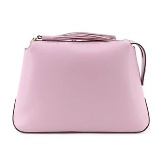 Pinko Love Birds Clutch - Dames - Clutches - Roze - ONE Size - Leer - Tassen
