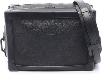 Louis Vuitton Taurillon Black Noir Leather Shoulder Bag (Pre-Owned)