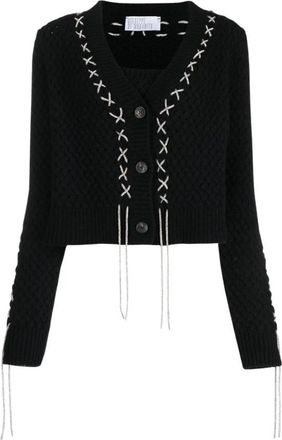 Giuseppe Di Morabito Cardigan - Dames - Vesten - Zwart - S - Truien & Vesten