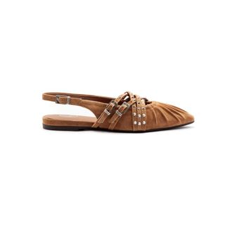 Ash Sandals - female - ASH - Flat Sandals - Brown - 5 UK - Shoes
