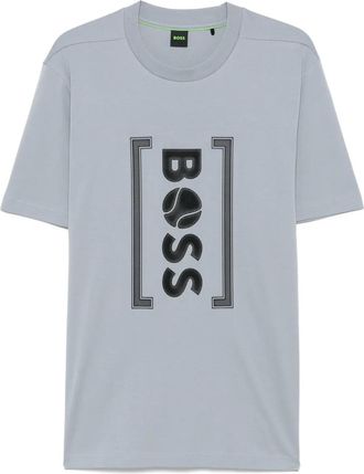 BOSS T-shirt con logo - Grigio