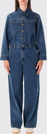 Levi's Tuta intera straight in denim di cotone a maniche lunghe