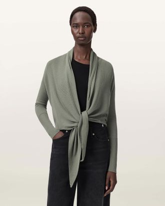 AllSaints Wasson Pirate Lightweight Cardigan