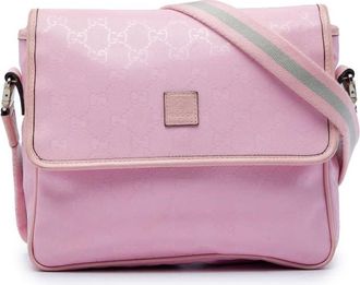 Gucci Pre-owned Gucci Kids GG Imprime Web Messenger Bag Ladies C8660GRG7CXO5XRO