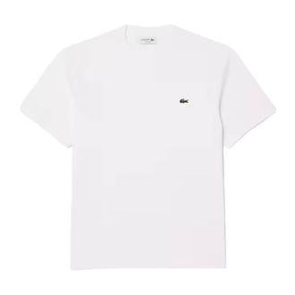 Lacoste T-Shirts, male, White, Size: 2XL T-Shirts
