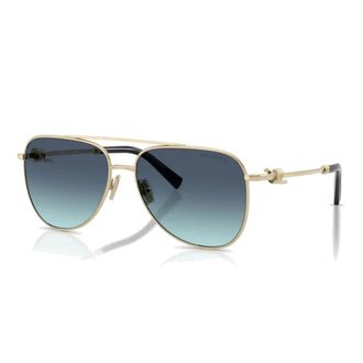Tiffany & Co. Tf 3116 62029S Zonnebril - Dames - Zonnebrillen - Geel - 59 MM - Accessoires